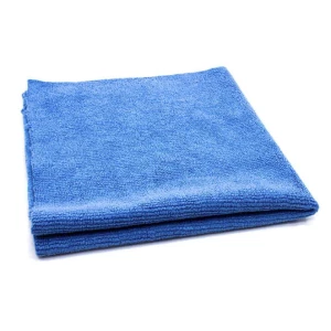 GreenZ Edgeless Pearl Polish Microfiber Towel for Car Blue Car Care