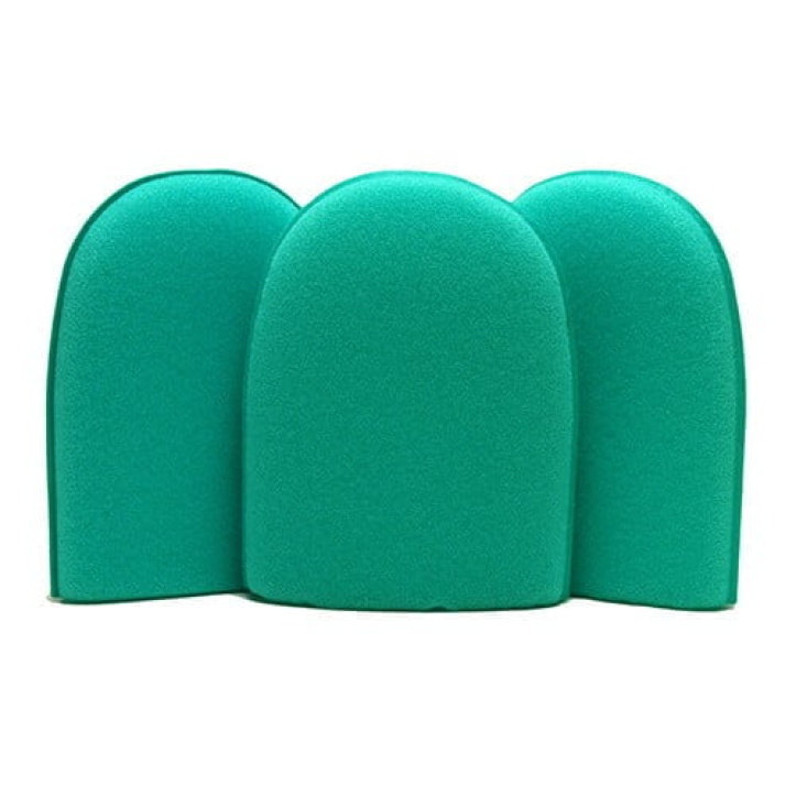 GreenZ Medium Flex Foam Finger Pockets - Car Detailing