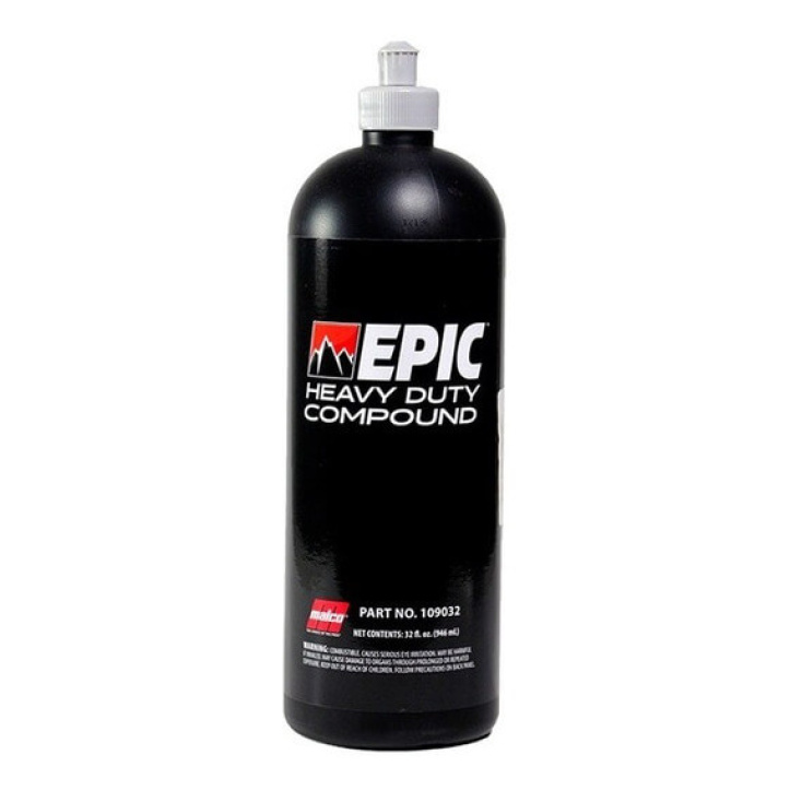 Malco 109001 EPIC Heavy Duty Compound - Car Detailing