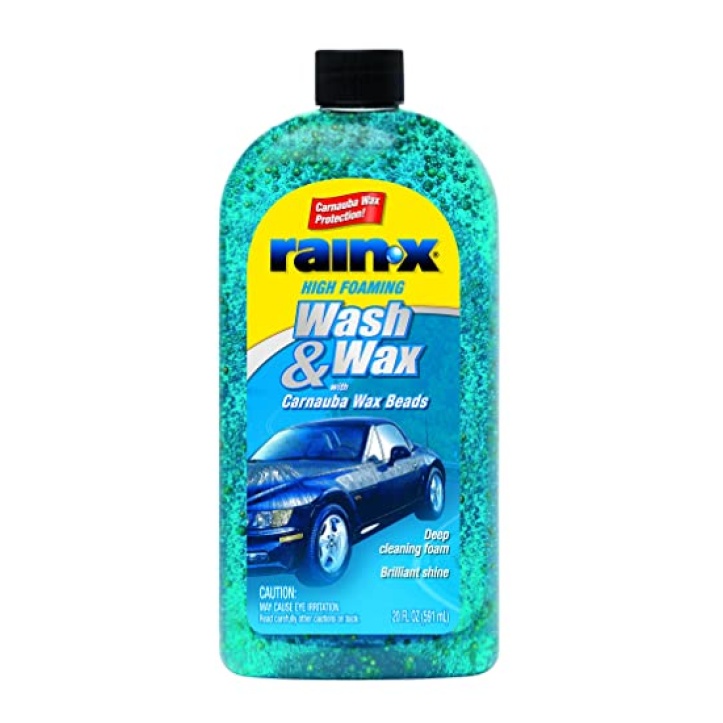 Rain X Wash and Wax with Carnauba Wax Beads Car Care