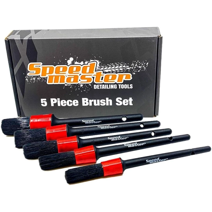 SpeedMaster 5 Piece Detailing Brush Set Car Care