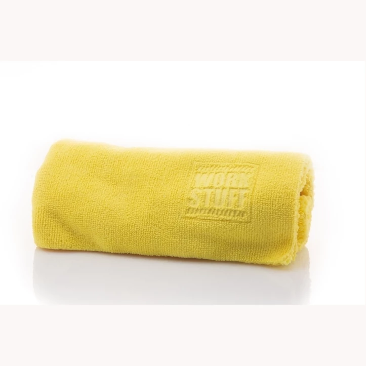 WORK STUFF Gentleman Basic Microfiber Car Towel Yellow - Car Detailing