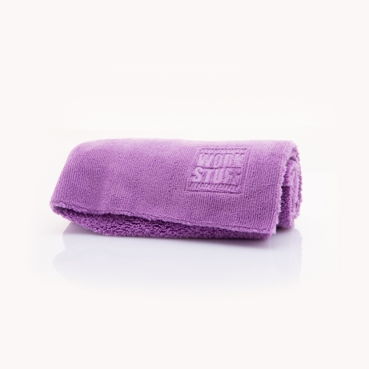 WORK STUFF Gentleman Basic Microfiber Towel Purple Car Care