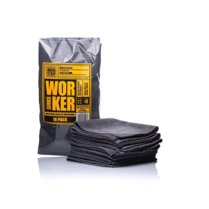 WORK STUFF WORKER Cleaning Microfiber Towels 10 Pack - Car Detailing