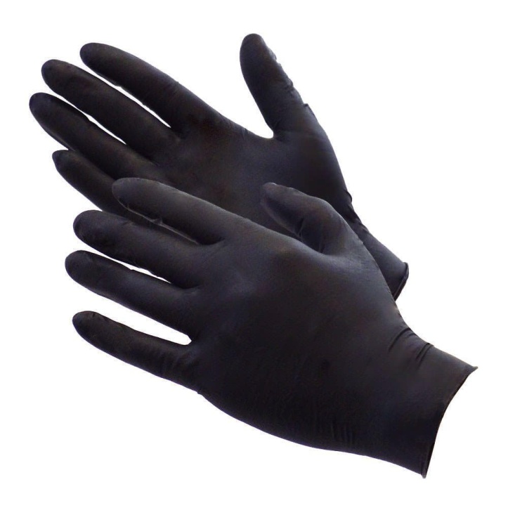 greenz car care black nitrile gloves 10 pair 6971447237 1 - Car Detailing