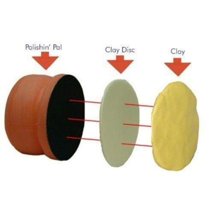pinnacle pinnacle clay disc for the polishin pal disc only 3300381917236 1 - Car Detailing