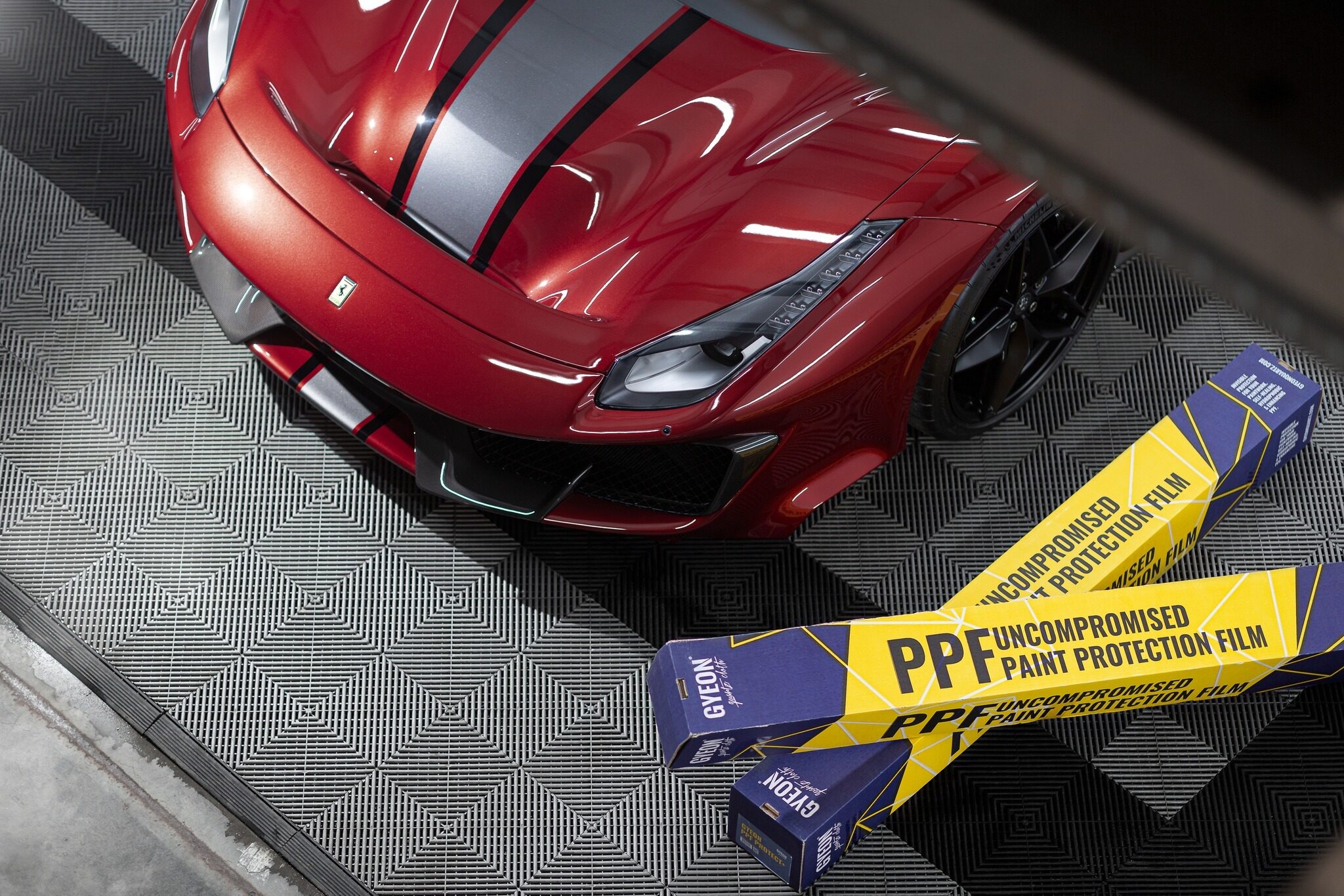 Why You Should Choose GYEON PPF System 27 GYEON Paint Protection Film Detailing Ferrari