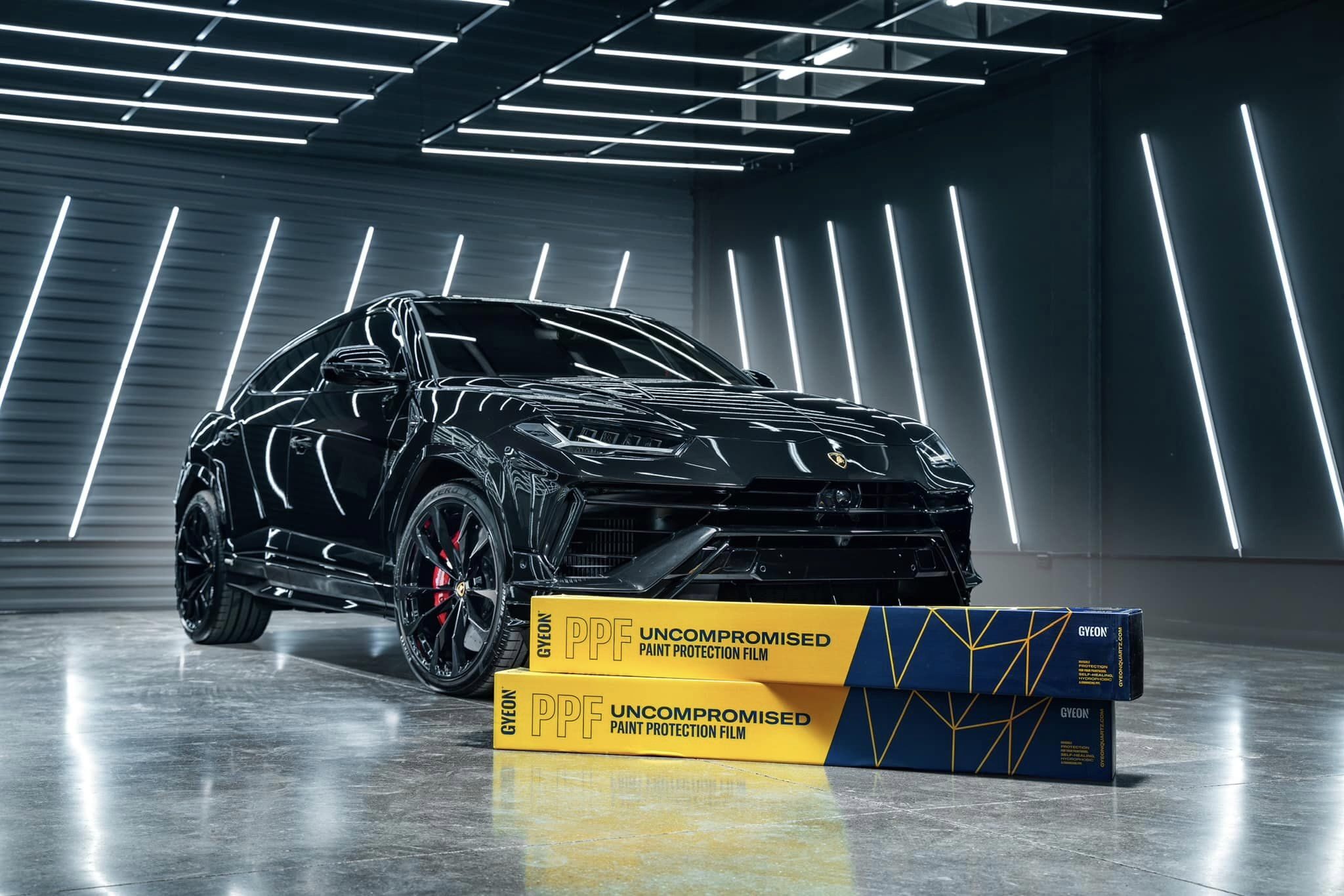 Why You Should Choose GYEON PPF System 28 GYEON Paint Protection Film Detailing Lambo Urus
