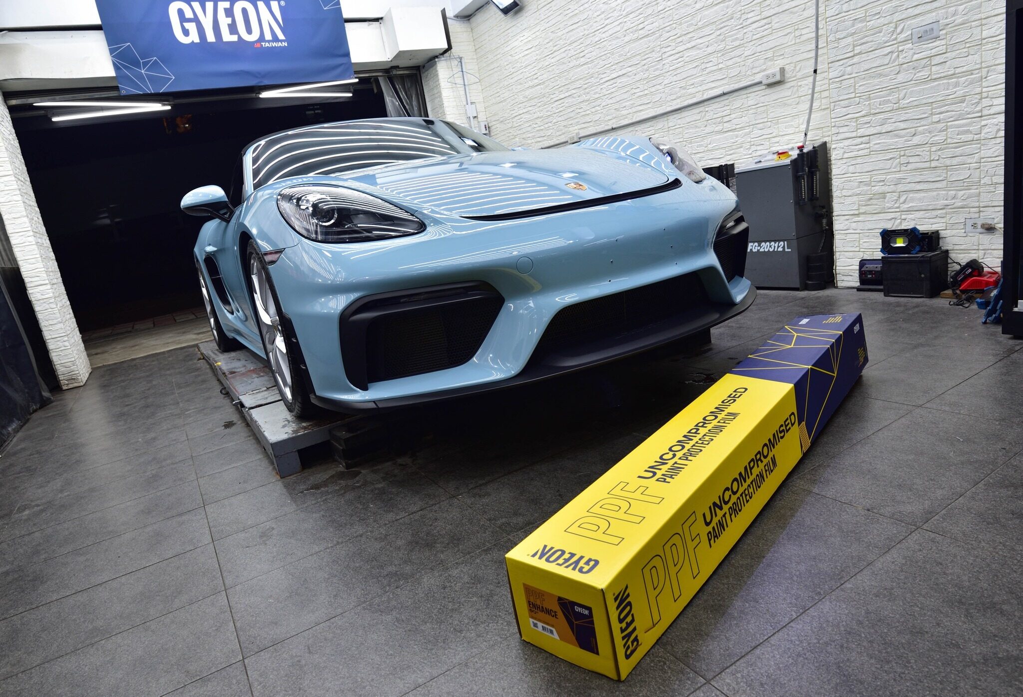 Why You Should Choose GYEON PPF System 26 GYEON Paint Protection Film Detailing Porsche
