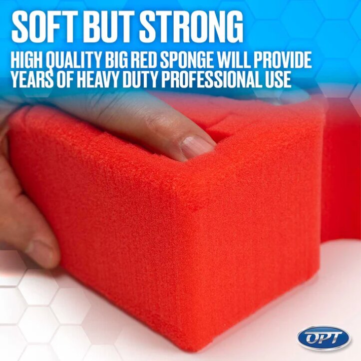 Optimum Big Red Car Wash Sponge™ (BRS)
